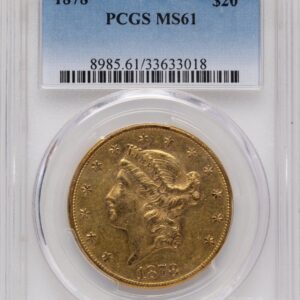 1878 Liberty Double Eagles (1878 $20)