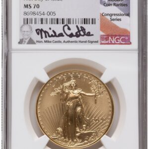 2026 Modern Bullion Coins (2026 Gold Eagle 1 oz FDI Mike Castle Congressional Series)