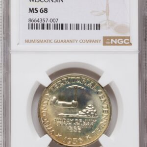 1936 Commemorative Silver (1936 50C Wisconsin, MS)