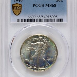 1940 Walking Liberty Half Dollars (1940 50C PCGS Secure)