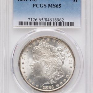 1881-CC Morgan Dollars (1881-CC S$1)