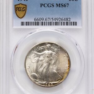 1940 Walking Liberty Half Dollars (1940 50C PCGS Secure)