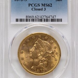 1873-S Liberty Double Eagles (1873-S $20 Closed 3)