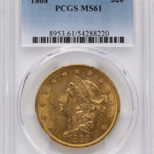 1868 Liberty Double Eagles (1868 $20)