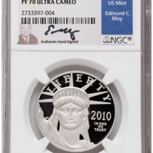 2010-W Modern Bullion Coins (2010-W Proof Platinum Eagle 1 oz Ed Moy)