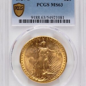 1927-S Saint-Gaudens Double Eagles (1927-S $20 PCGS Secure)