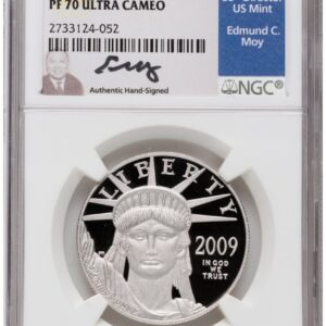 2009-W Modern Bullion Coins (2009-W Proof Platinum Eagle 1 oz Ed Moy)