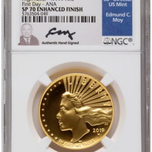 2019-W Modern Bullion Coins (2019-W G$100 American Liberty High Relief, Enhanced FDI ANA Ed Moy)