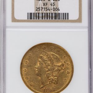 1855-S Liberty Double Eagles (1855-S $20)