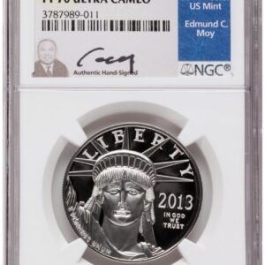 2013-W Modern Bullion Coins (2013-W Proof Platinum Eagle 1 oz Ed Moy)
