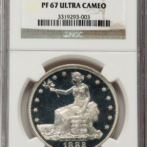 1882 Proof Trade Dollars (1882 T$1, DC)