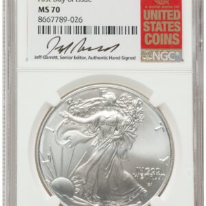 2025 Modern Bullion Coins (2025 Silver Eagle FDI Jeff Garrett Red Book)