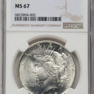 1922-D Peace Dollars (1922-D S$1)
