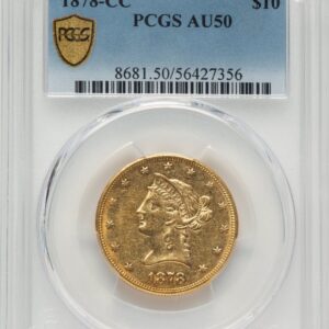 1878-CC Liberty Eagles (1878-CC $10 PCGS Secure)