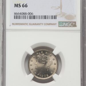 1902 Liberty Nickels (1902 5C)