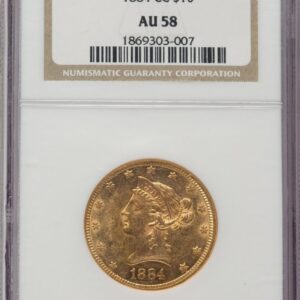 1884-CC Liberty Eagles (1884-CC $10)