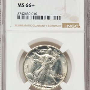 1940-S Walking Liberty Half Dollars (1940-S 50C NGC Plus)