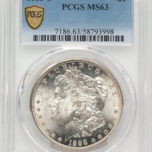 1888-S Morgan Dollars (1888-S S$1 PCGS Secure)