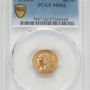 1914-D Indian Quarter Eagles (1914-D $2 1/2 PCGS Secure)