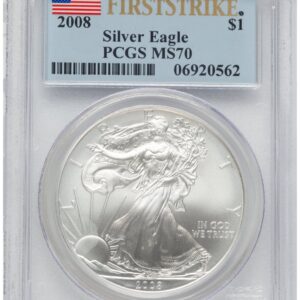 2008 Modern Bullion Coins (2008 Silver Eagle FS Flag)