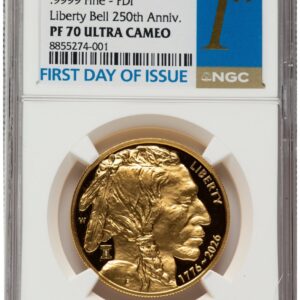 2026-W Modern Bullion Coins (2026-W Proof Gold Buffalo 1 oz FDI 1ST)