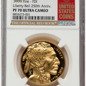 2026-W Modern Bullion Coins (2026-W Proof Gold Buffalo 1 oz FDI Red Book)
