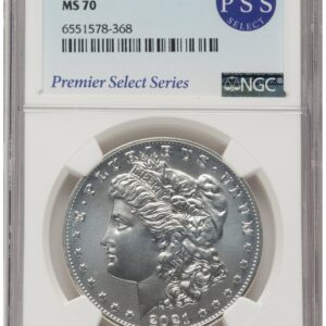 1000 Modern Bullion Coins (2021 S$1 6 Coin Morgan & Peace Dollar Set, MS Premier Select Series)