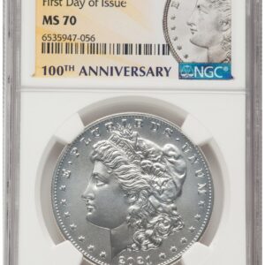 1000 Modern Bullion Coins (2021 S$1 6 Coin Morgan & Peace Dollar Set, MS FDI Morgan/Peace Label)