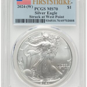 2024-(W) Modern Bullion Coins (2024-(W) Silver Eagle FS Flag)
