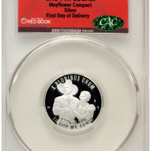 1000 Modern Bullion Coins (2026-S Semiquincentennial Mayflower Compact Quarter 25C, PR First Day of Delivery Red Book)