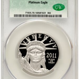 2011-W Modern Bullion Coins (2011-W Proof Platinum Eagle 1 oz Non Designation)