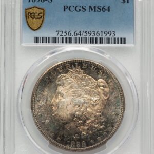 1898-S Morgan Dollars (1898-S S$1 PCGS Secure)