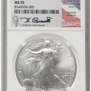 2024 Modern Bullion Coins (2024 Silver Eagle FDI Kenneth Bressett Portrait)