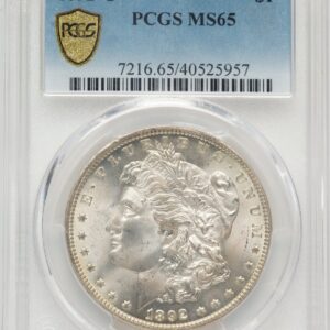 1892-O Morgan Dollars (1892-O S$1 PCGS Secure)