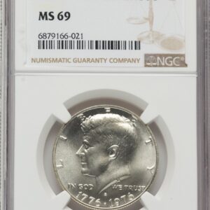 1976-S Kennedy Half Dollars (1976-S 50C Silver, MS)