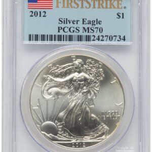 2012 Modern Bullion Coins (2012 Silver Eagle FS Flag)