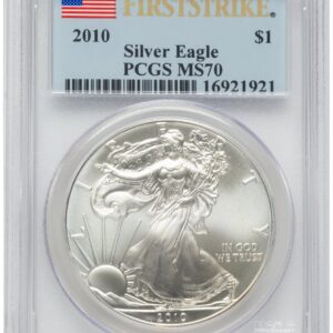 2010 Modern Bullion Coins (2010 Silver Eagle FS Flag)