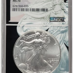 2023 Modern Bullion Coins (2023 Silver Eagle Black Silver Eagle Core Overlay/Label)
