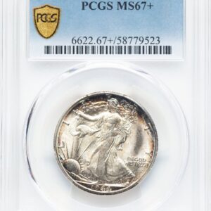 1944-D Walking Liberty Half Dollars (1944-D 50C, MS PCGS Secure PCGS Plus)
