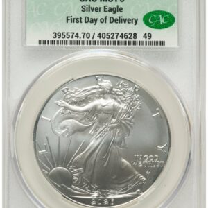 2026 Modern Bullion Coins (2026 Silver Eagle First Day Of Delivery)