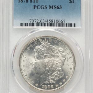1878 8TF Morgan Dollars (1878 8TF S$1)