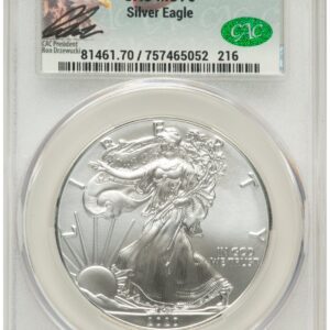 2020 Modern Bullion Coins (2020 Silver Eagle Ron Drzewucki)