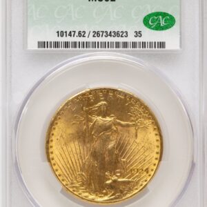 1924 Saint-Gaudens Double Eagles (1924 $20 Saint CAC)