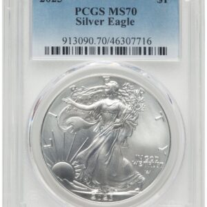 2023 Modern Bullion Coins (2023 Silver Eagle Blue Gradient)