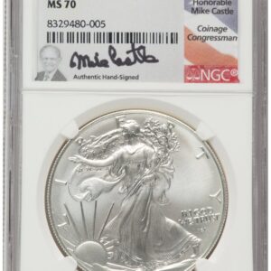 2022 Modern Bullion Coins (2022 Silver Eagle Mike Castle)