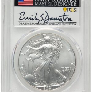 2021 Modern Bullion Coins (2021 Silver Eagle Type 2 FS Emily Damstra)