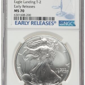 2021 Modern Bullion Coins (2021 Silver Eagle Type 2 ER Blue)