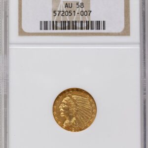 1911-D Indian Quarter Eagles (1911-D $2 1/2 Brown Label)