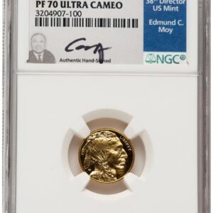 2008-W Modern Bullion Coins (2008-W Proof Gold Buffalo 1/10 oz Ed Moy)