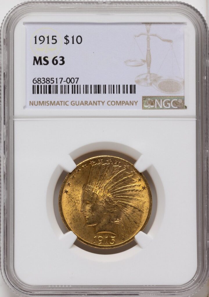 1915 Indian Eagles (1915 $10)